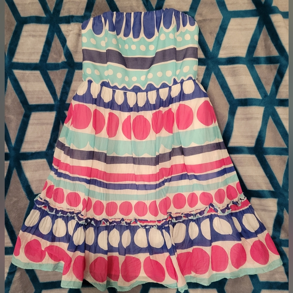 Vineyard Vines Carolina Striped Dress  size 4